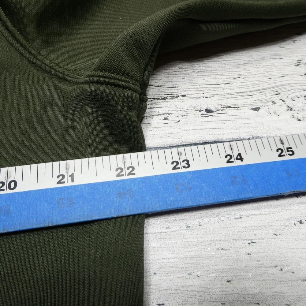 Under Armour Hoodie Mens Medium Green Storm Antler Logo Hunting Sweatshirt - Picture 6 of 7